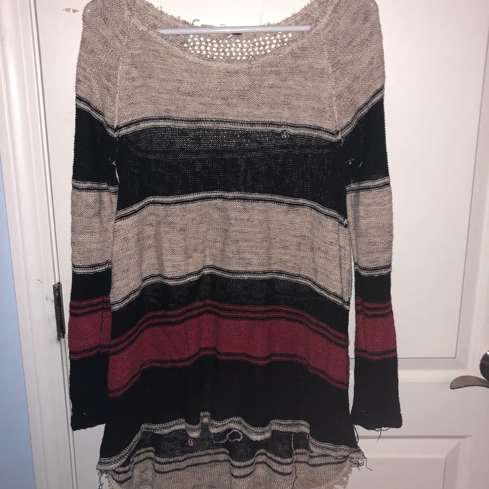 Free People Colored Knit Tunic